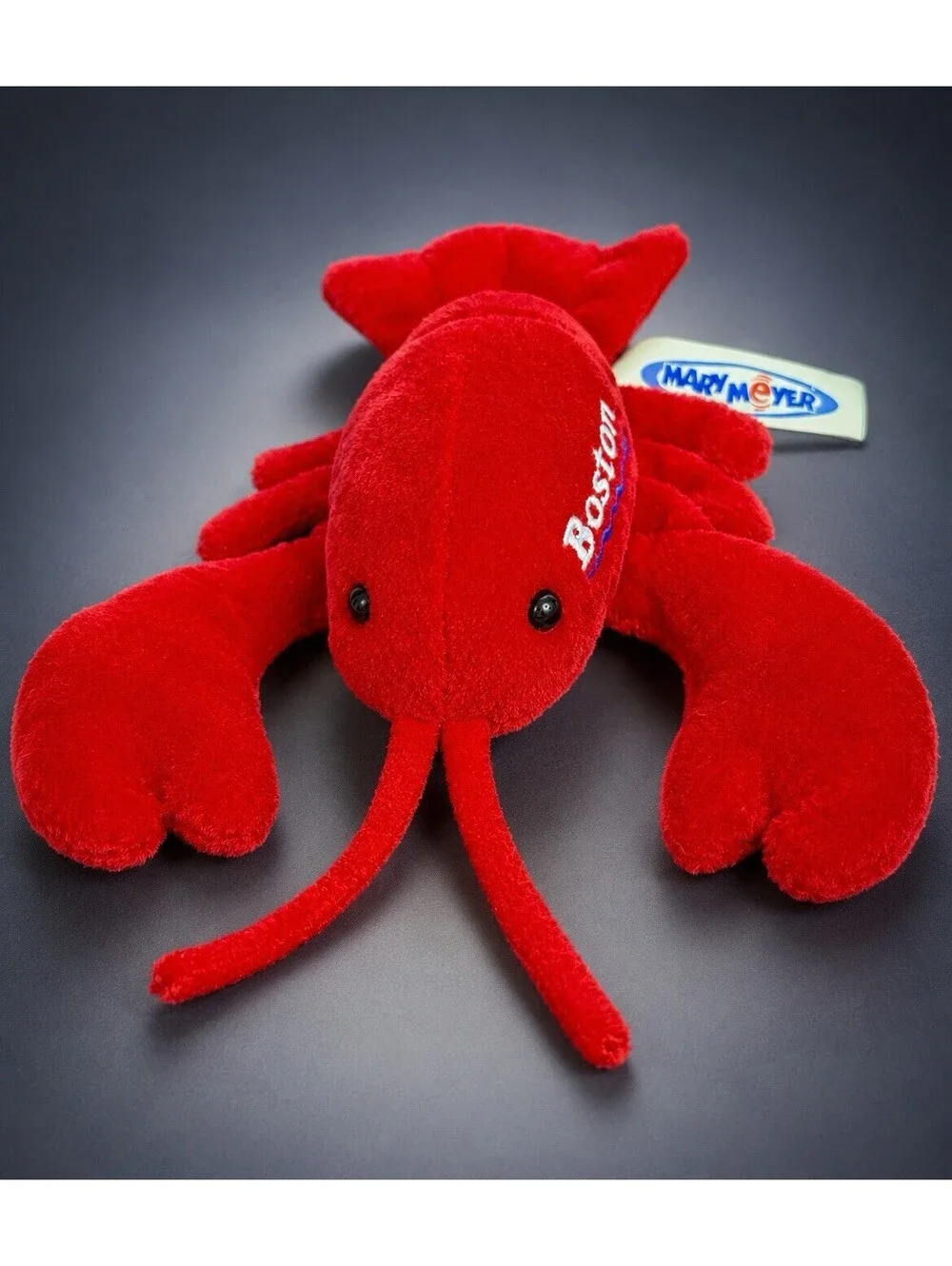 Mary Meyer 2000s Boston Lobbie Lobster Red Plush Animal, 2.5x8” FREE SHIPPING